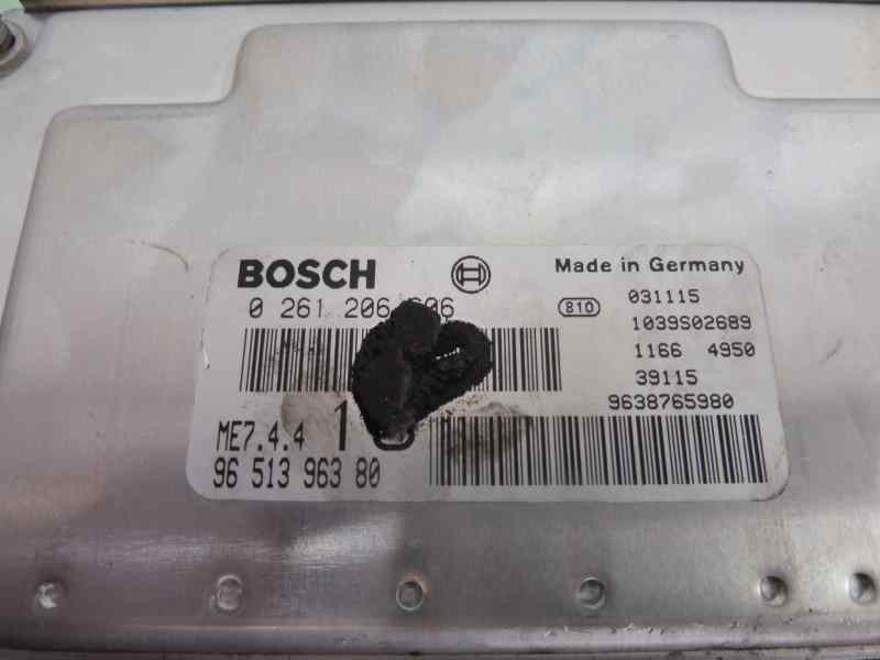 Recambio de centralita motor uce para citroën xsara berlina 1.6 16v satisfaction referencia OEM IAM 9651396380  