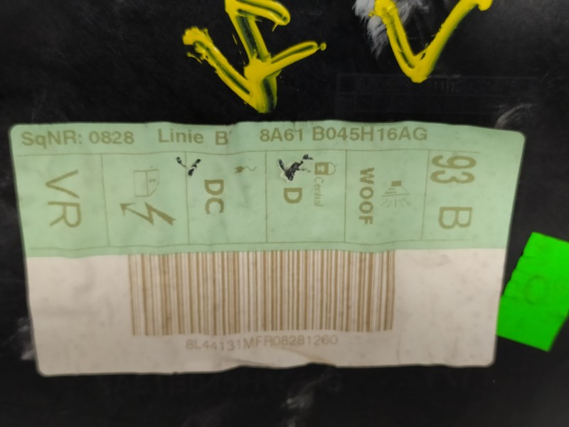 Recambio de elevalunas delantero derecho para ford fiesta (cb1) ghia referencia OEM IAM 8A61B045H16AG 8A6114553A 