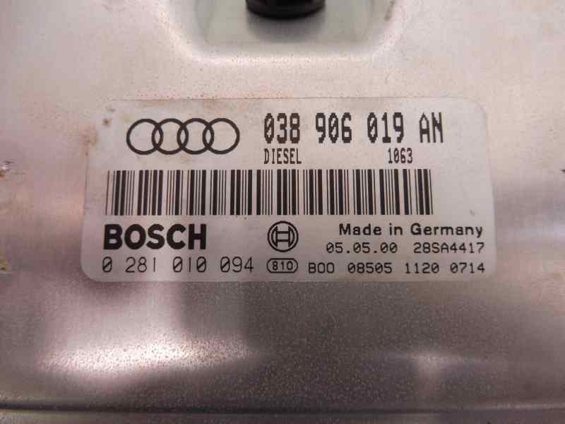 Recambio de centralita motor uce para audi a4 berlina (b5) 1.9 tdi referencia OEM IAM 038906019AN 0281010094 