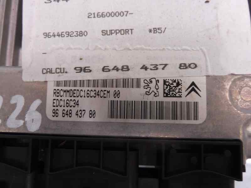 Recambio de centralita motor uce para citroën c4 berlina cool referencia OEM IAM 9664843780 EDC16C34 