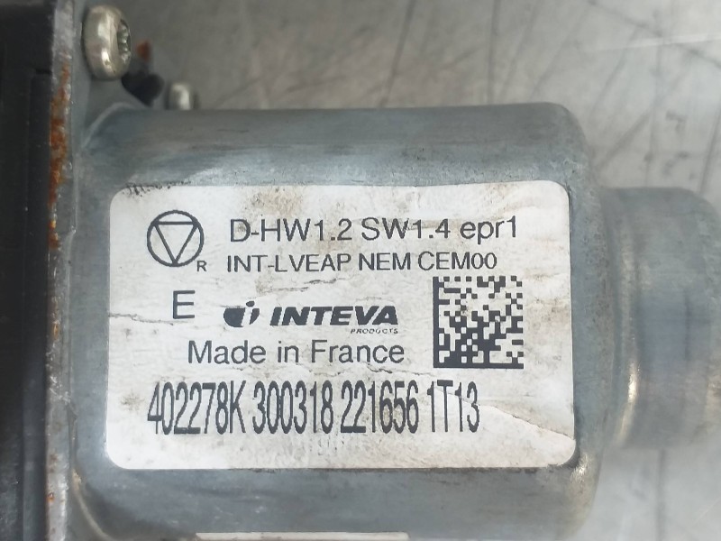 Recambio de elevalunas trasero derecho para citroën c4 lim. business referencia OEM IAM 9802523180  