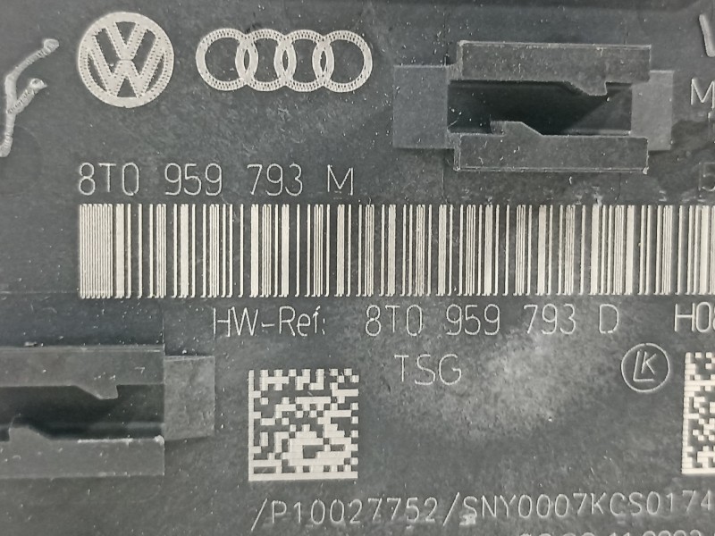 Recambio de modulo confort para audi a4 ber. (b8) básico referencia OEM IAM 8T0959793M 8T0959793D 