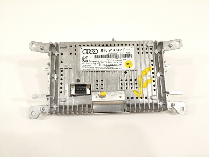 Recambio de pantalla multifuncion para audi a4 ber. (b8) básico referencia OEM IAM 8T0919603F  