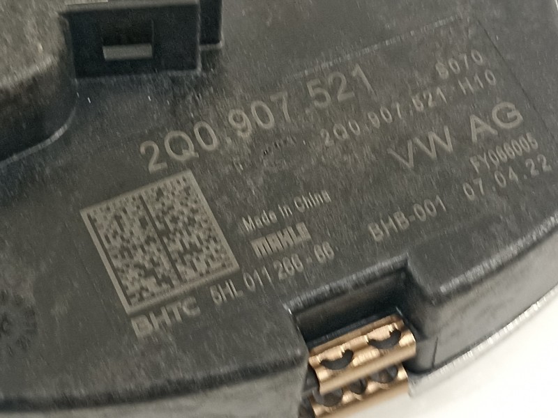 Recambio de resistencia calefaccion para seat arona xperience referencia OEM IAM 2Q0907521  