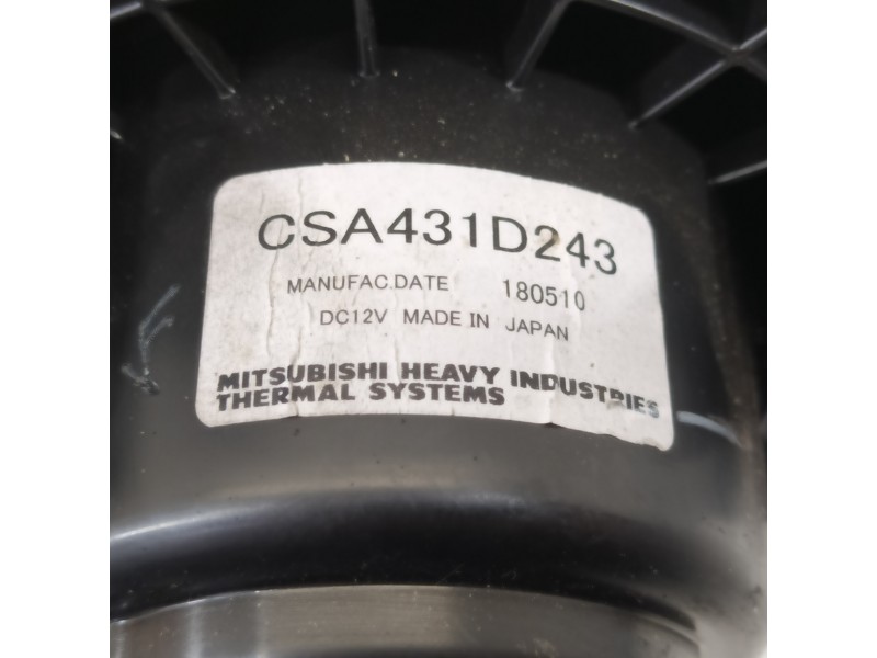 Recambio de ventilador calefaccion para suzuki swift (az) basic referencia OEM IAM CSA431D243 CSA432B020 