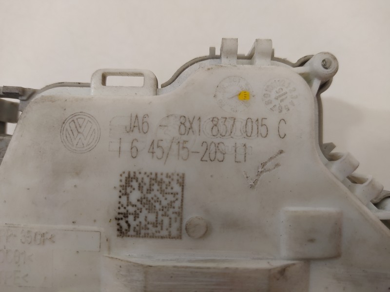 Recambio de cerradura puerta delantera izquierda para audi a1 sportback (8xf) adrenalin referencia OEM IAM 8X1837015C  