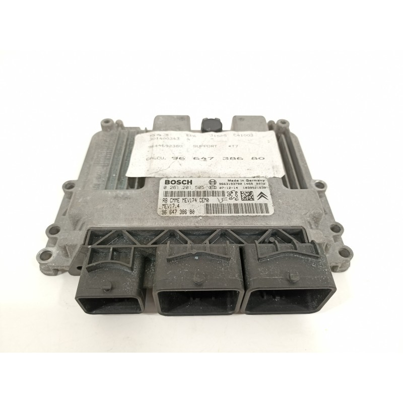 Recambio de centralita motor uce para peugeot 308 confort referencia OEM IAM 9664738680 0261201505 