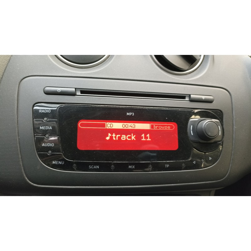 Recambio de sistema audio / radio cd para seat ibiza sc (6j1) 25 aniversario referencia OEM IAM 6J0035153  
