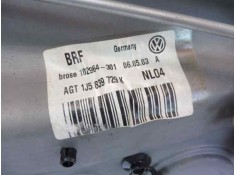 Recambio de elevalunas trasero izquierdo para volkswagen bora berlina (1j2) highline referencia OEM IAM 1J5839729K 1C0959811A  2