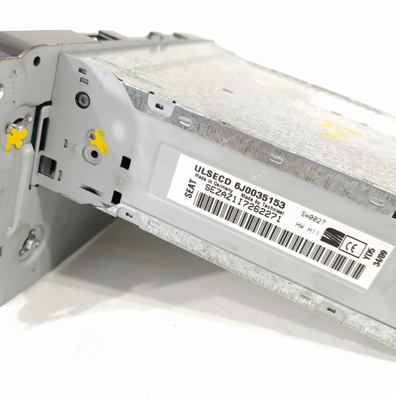 Recambio de sistema audio / radio cd para seat ibiza sc (6j1) 25 aniversario referencia OEM IAM 6J0035153  
