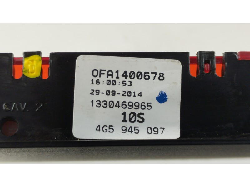 Recambio de luz central de freno para audi a3 sportback (8va) ambiente referencia OEM IAM 4G5945097 0FA1400678 1330469965