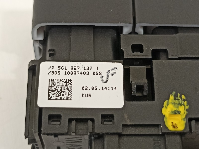 Recambio de mando multifuncion para volkswagen golf vii lim. advance bluemotion referencia OEM IAM 5G1927137T  