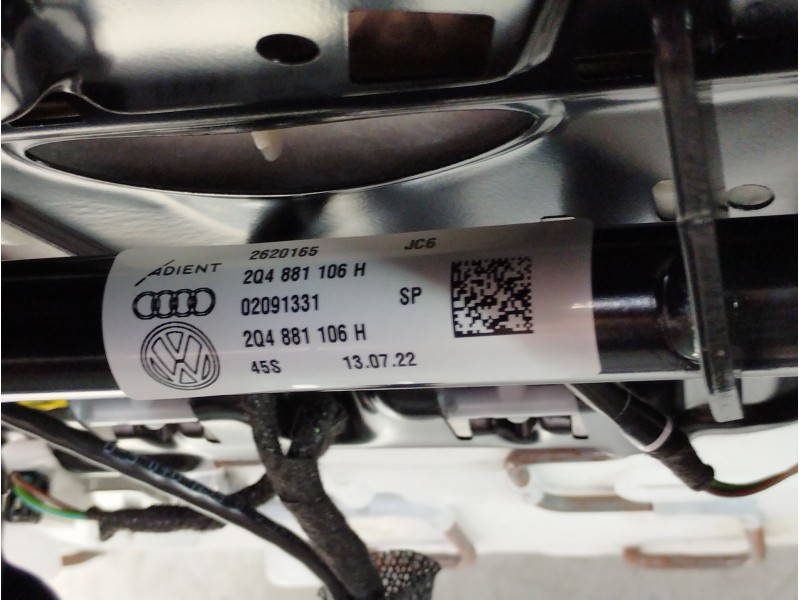 Recambio de juego asientos completo para seat arona xperience referencia OEM IAM 2Q0881106  