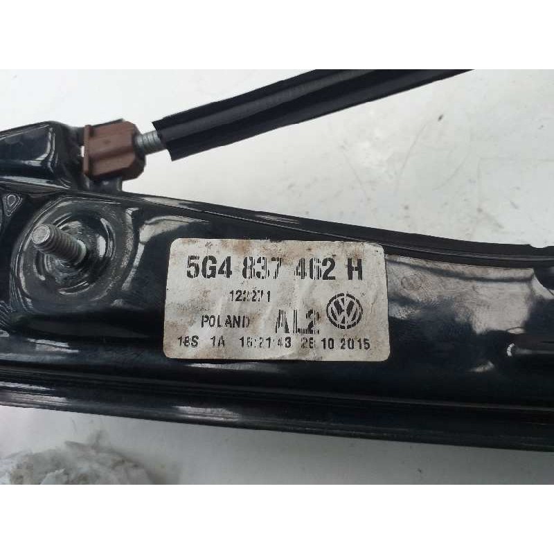 Recambio de elevalunas delantero derecho para volkswagen golf vii lim. business bluemotion tech. referencia OEM IAM 5G4837462H 8