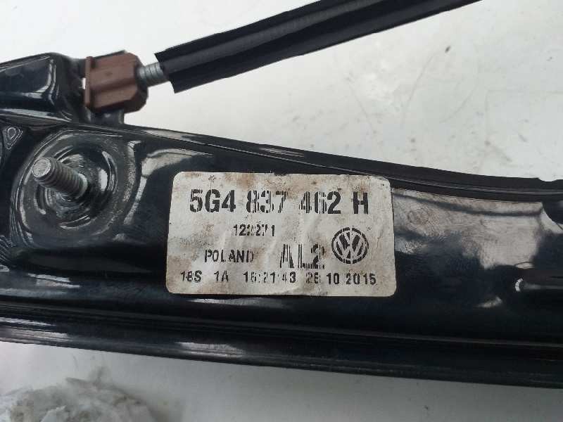 Recambio de elevalunas delantero derecho para volkswagen golf vii lim. business bluemotion tech. referencia OEM IAM 5G4837462H 8