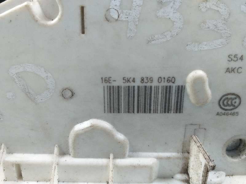 Recambio de cerradura puerta trasera derecha para volkswagen golf vii lim. business bluemotion tech. referencia OEM IAM 5K483901