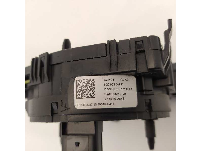 Recambio de anillo airbag para volkswagen golf vii lim. business bluemotion tech. referencia OEM IAM 5Q0953549F  