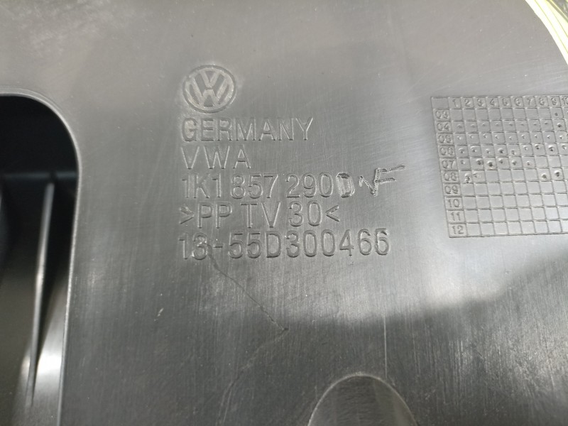 Recambio de guantera para volkswagen golf vi (5k1) advance referencia OEM IAM 1K1857290  