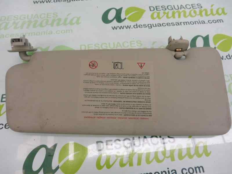 Recambio de parasol derecho para renault megane iii berlina 5 p dynamique referencia OEM IAM   