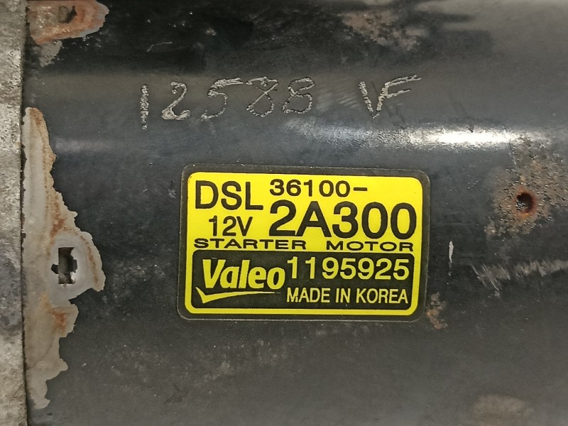 Recambio de motor arranque para hyundai i30 classic gl referencia OEM IAM 361002A300  