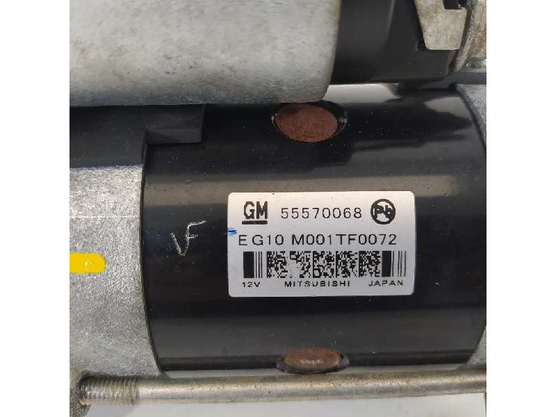 Recambio de motor arranque para opel zafira tourer excellence referencia OEM IAM 55570068 M001TF0072 