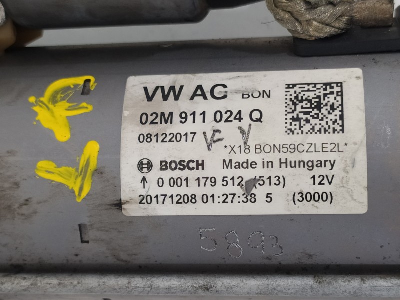 Recambio de motor arranque para seat ibiza (kj1) style referencia OEM IAM 02M911024Q 0001179512 