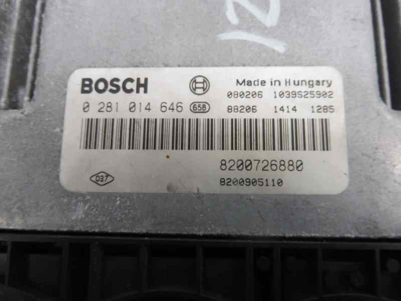 Recambio de centralita motor uce para renault laguna iii initiale referencia OEM IAM 8200726880  