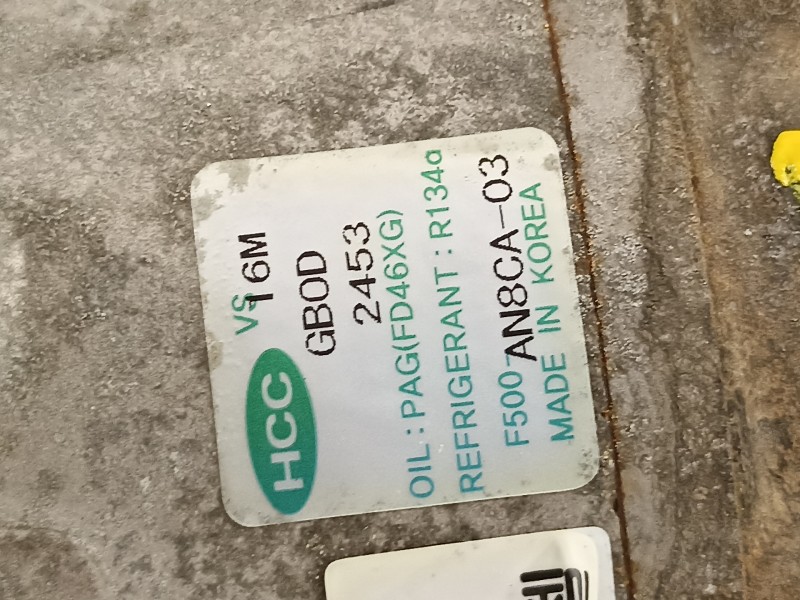 Recambio de compresor aire acondicionado para hyundai i30 classic gl referencia OEM IAM F500AN8CA03 GB0D2453 