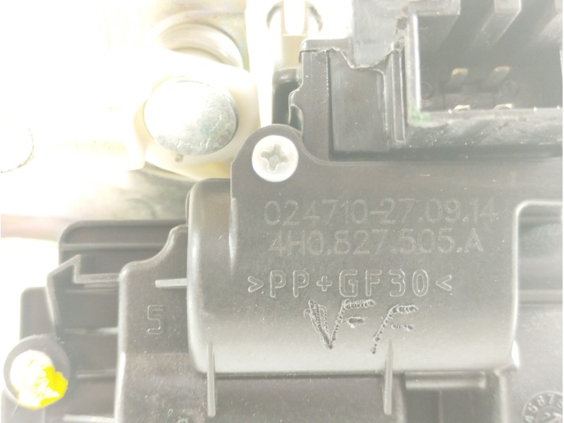 Recambio de cerradura maletero / porton para audi a3 sportback (8va) ambiente referencia OEM IAM 4H0827505A  