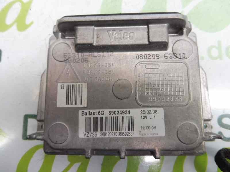 Recambio de centralita faros xenon para renault laguna iii initiale referencia OEM IAM 6310ALSI12  