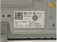 Recambio de pantalla multifuncion para volkswagen t-roc advance referencia OEM IAM 5G6919605A   2