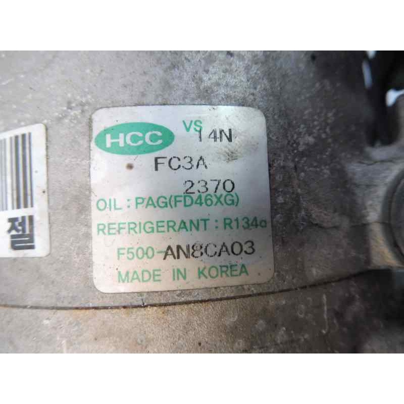 Recambio de compresor aire acondicionado para kia cee´d 1.6 crdi cat referencia OEM IAM F500AN8CA03 FC3A2370 