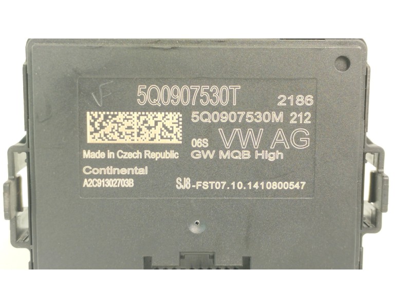 Recambio de modulo electronico para audi a3 sportback (8va) ambiente referencia OEM IAM 5Q0907530T 5Q0907530M A2C91302703B