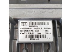 Recambio de centralita motor uce para peugeot 407 sw 2.0 16v hdi fap cat (rhr / dw10bted4) referencia OEM IAM 9663611480 9663548 2