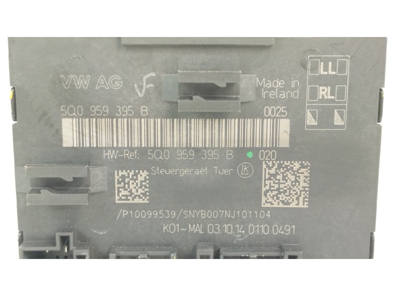 Recambio de modulo confort para audi a3 sportback (8va) ambiente referencia OEM IAM 5Q0959395B  