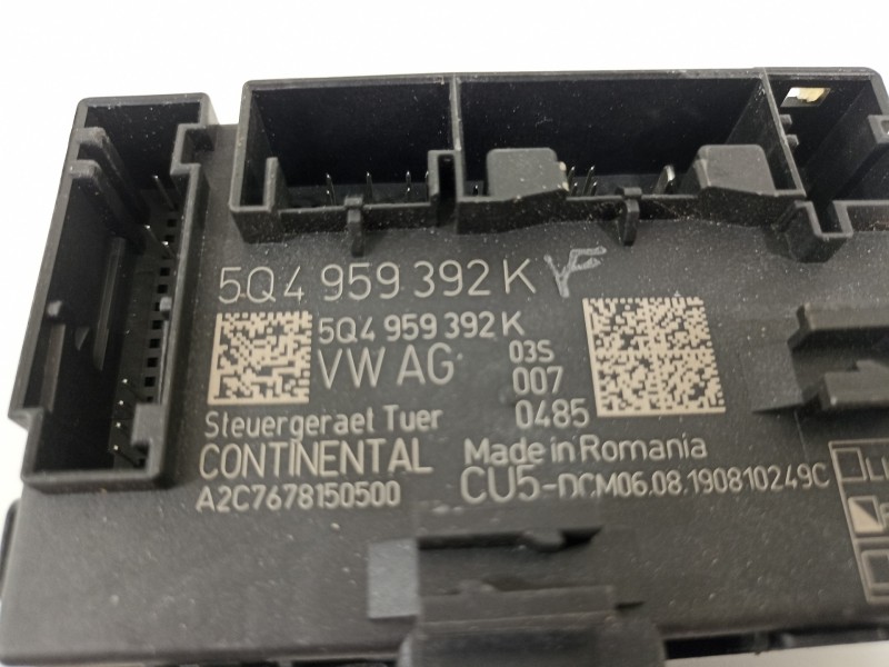 Recambio de modulo confort para volkswagen t-roc advance referencia OEM IAM 5Q4959392K  