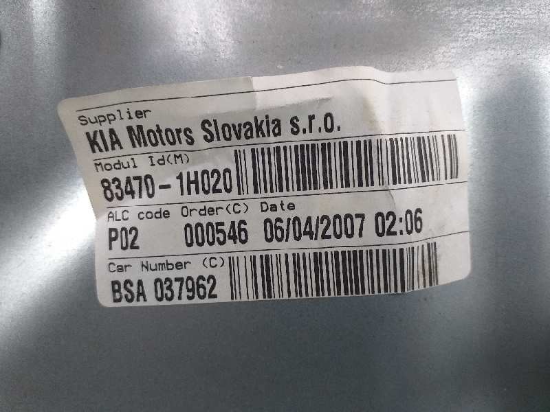 Recambio de elevalunas trasero izquierdo para kia cee´d active referencia OEM IAM 834701H020  