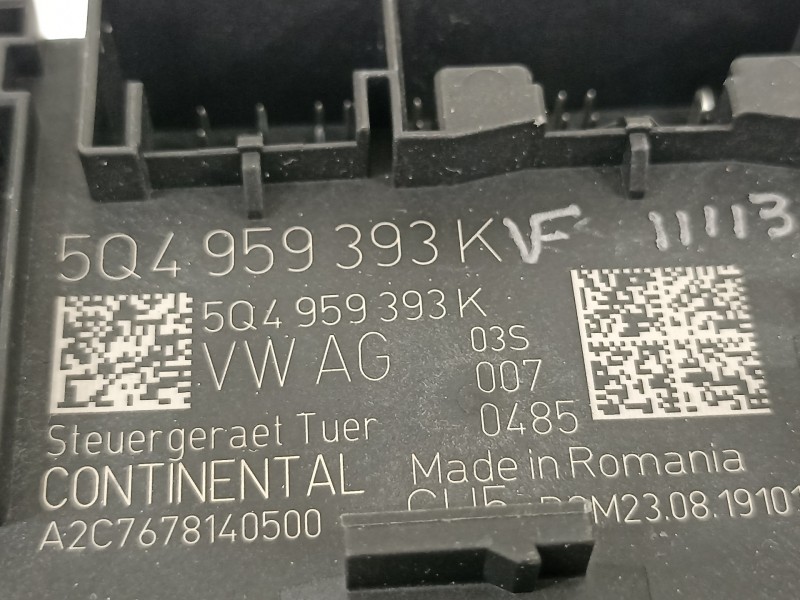 Recambio de modulo confort para volkswagen t-roc advance referencia OEM IAM 5Q4959393K  