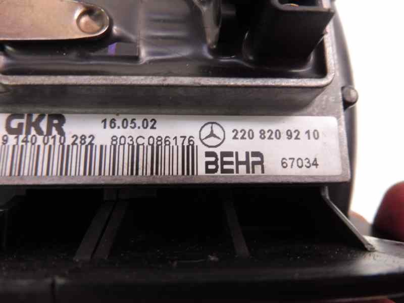 Recambio de ventilador calefaccion para mercedes-benz clase clk (w209) coupe 320 (209.365) referencia OEM IAM A2038300308 220820