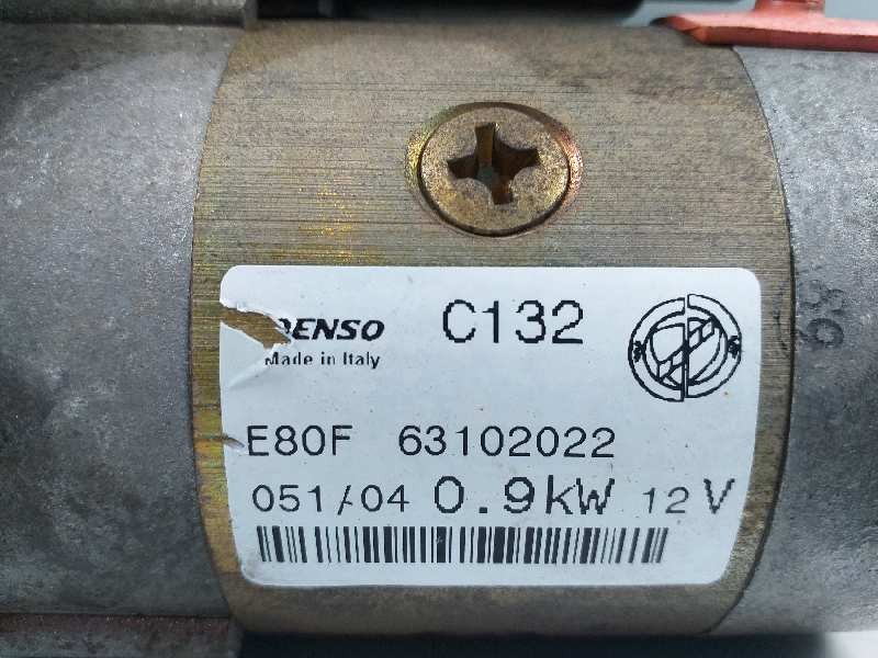 Recambio de motor arranque para fiat panda (169) 1.2 8v alessi referencia OEM IAM 63102022  