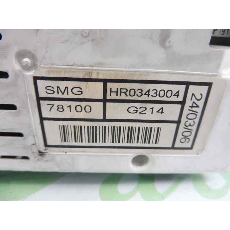 Recambio de cuadro instrumentos para honda civic berlina 5 (fk) 2.2 i-ctdi comfort referencia OEM IAM 78100G214  