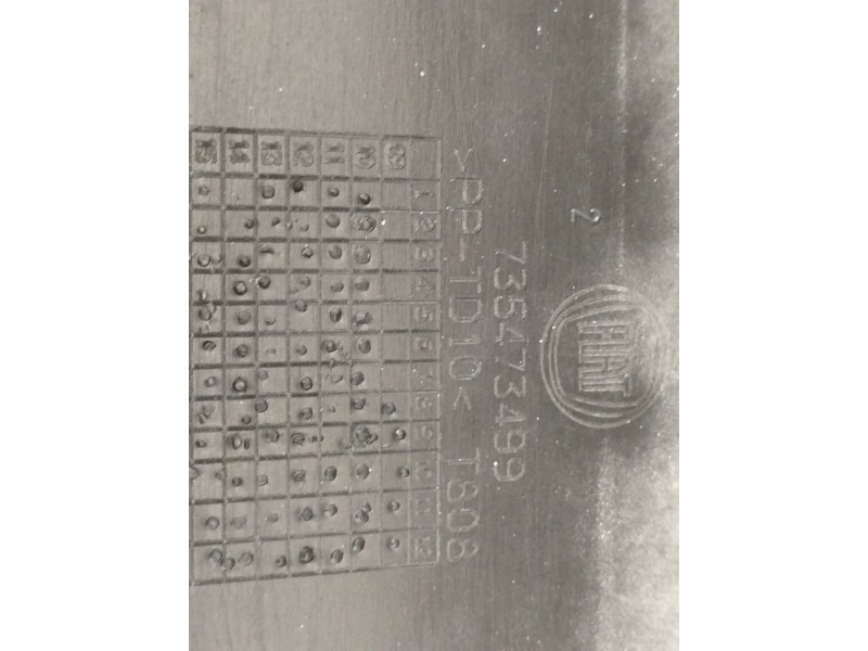 Recambio de paragolpes trasero para fiat doblo cargo basis kombi referencia OEM IAM 0051832045  