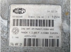 Recambio de centralita motor uce para fiat panda (169) 1.2 8v alessi referencia OEM IAM 55190098 6160112400  2