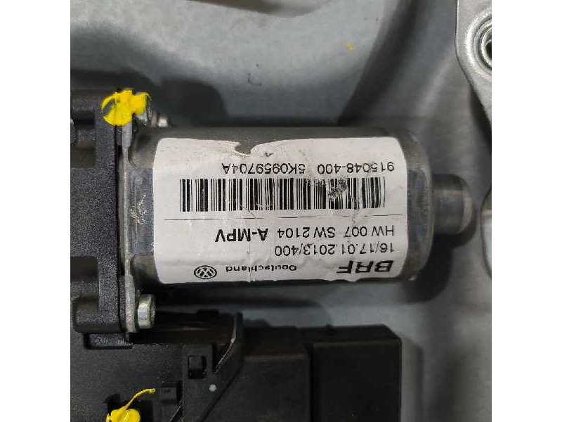 Recambio de elevalunas trasero derecho para volkswagen touran (1t3) advance referencia OEM IAM 1T0839730Q 1T0971693EG 5K0959704A