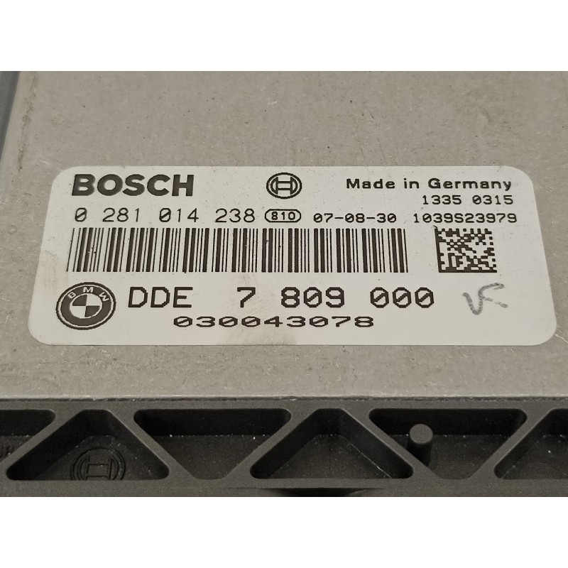 Recambio de centralita motor uce para bmw serie 3 berlina (e90) 320d referencia OEM IAM 13617809000 0281014238 7809000
