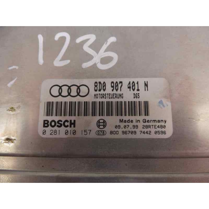 Recambio de centralita motor uce para audi a4 berlina (b5) 2.5 tdi referencia OEM IAM 8D0907401N 0281010157 