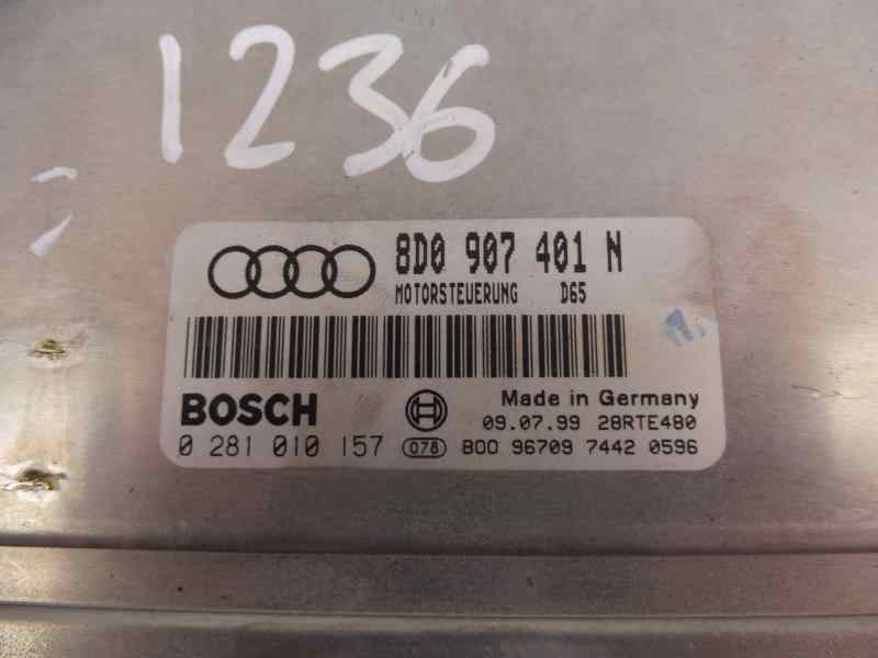 Recambio de centralita motor uce para audi a4 berlina (b5) 2.5 tdi referencia OEM IAM 8D0907401N 0281010157 