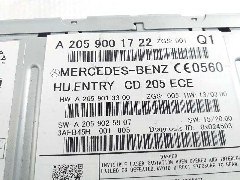 Recambio de sistema navegacion gps para mercedes-benz clase c (w205) familiar c 220 t cdi bluetec edition 1 (205.204) referencia