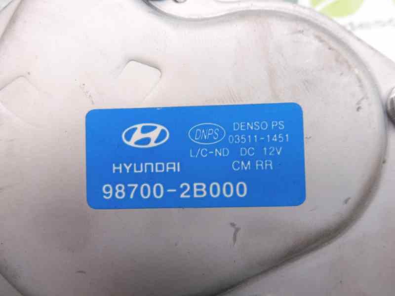 Recambio de motor limpia trasero para hyundai santa fe (bm) 2.2 crdi comfort 4x4 referencia OEM IAM 987002B000  