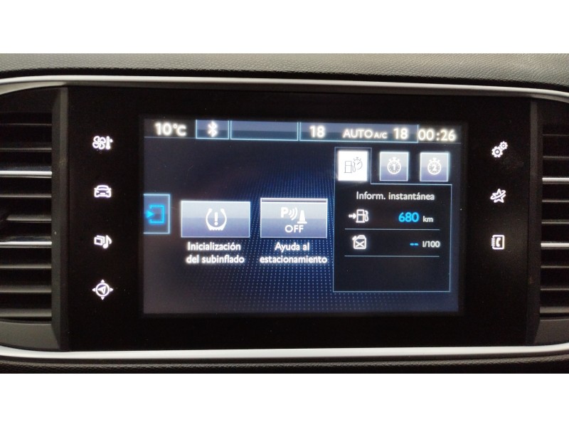 Recambio de pantalla multifuncion para peugeot 308 sw active referencia OEM IAM 9811486280  